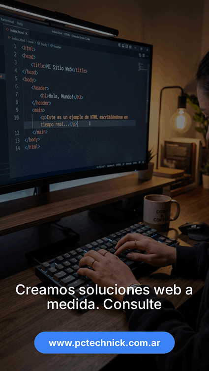 Desarrollo de sitios web y soluciones digitales a medida