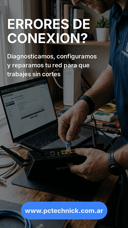 Solución a errores de conexión y problemas de red
